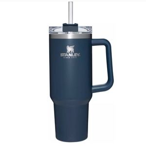 NWT Stanley 40 oz. Adventure Quencher Tumbler with Handle - Slate Navy Blue